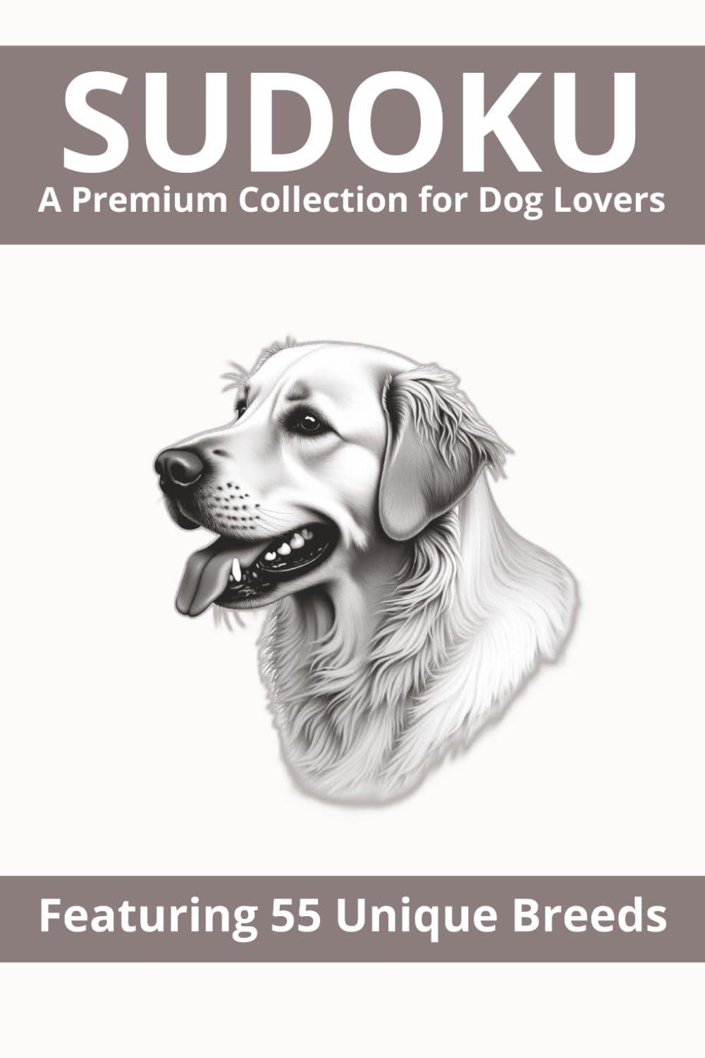 The Illustrated Dog Sudoku Book: Relaxing Logic Puzzles Featuring Artistic Sketches of Popular Dog Breeds for Dog Lovers and Stress Relief