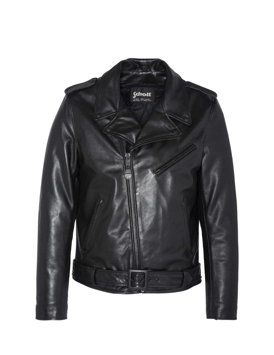 Schott NYC Skórzana kurtka Mężczyźni Lc1140blk
