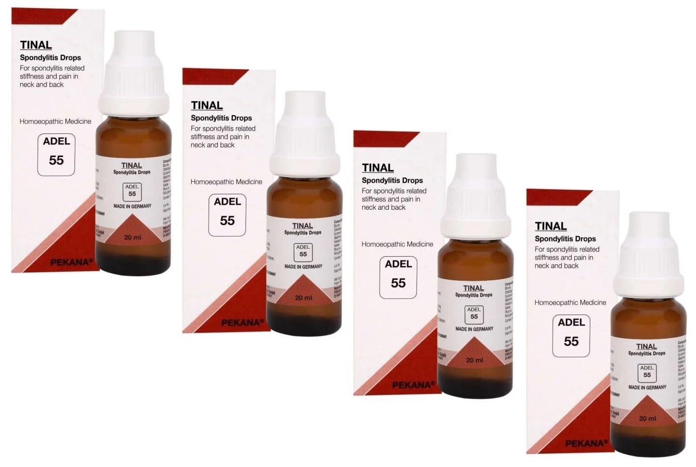ADEL - 55 Spondylitis Drops(Pack of 4) (B0CT8WB17J) Amazon Price History, Amazon Price Tracker