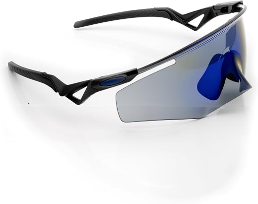 MINARELLI | Michele Sport Sunglasses | 100% UV Protected | PC Lightweight | Cricket Sports Cycling Driving