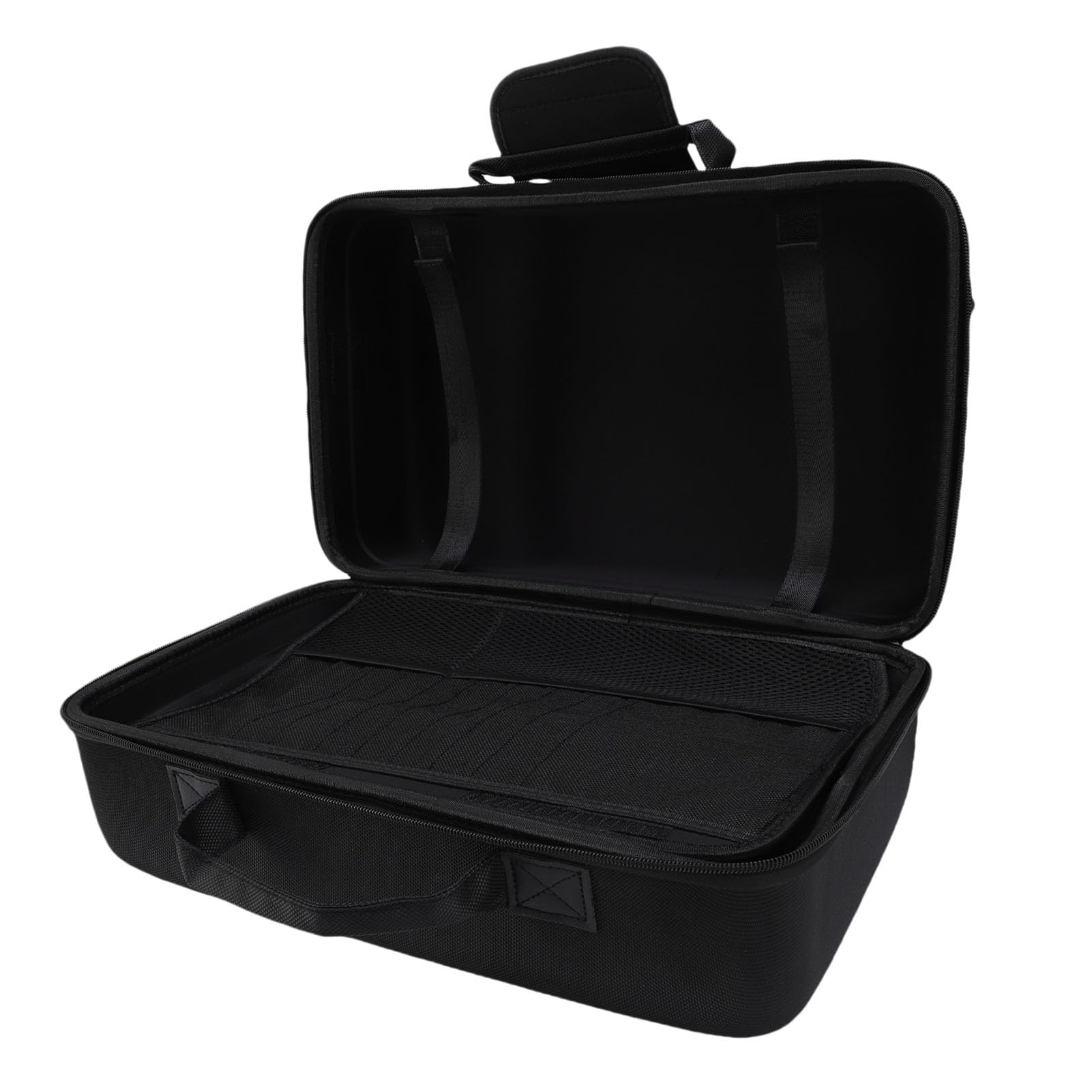 Sxhlseller Estuche Rígido para Consola de Juegos con Correa para el Hombro, Bolsa de Almacenamiento de Viaje Portátil para Consola, Controlador, Soporte Vertical, Auriculares y Cables, Resistente Al