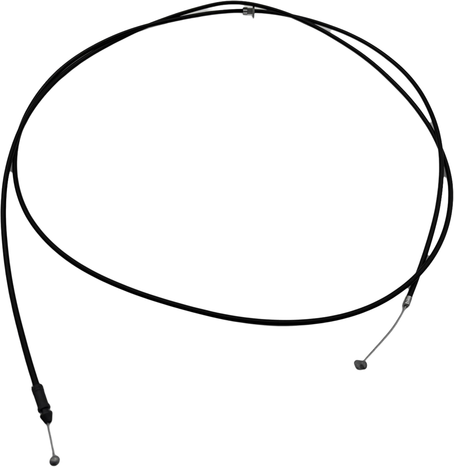 Autopart 53630-0C020 Hood Release Cable Fit 2007 2008 2009 2010 2011 2012 2013 Tundra / 2008 2009 2010 2011 2012 2013 2014 2015 2016 2017 2018 Sequoia Hood Latch Lock Release Cable 912-434