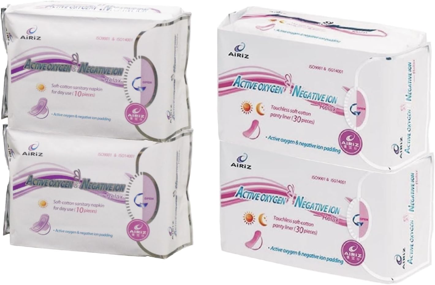 Tiens Airiz Günlük 30lu 2 Paket, Gündüz 10lu 2 paket (4 Paket, 80 Adet)