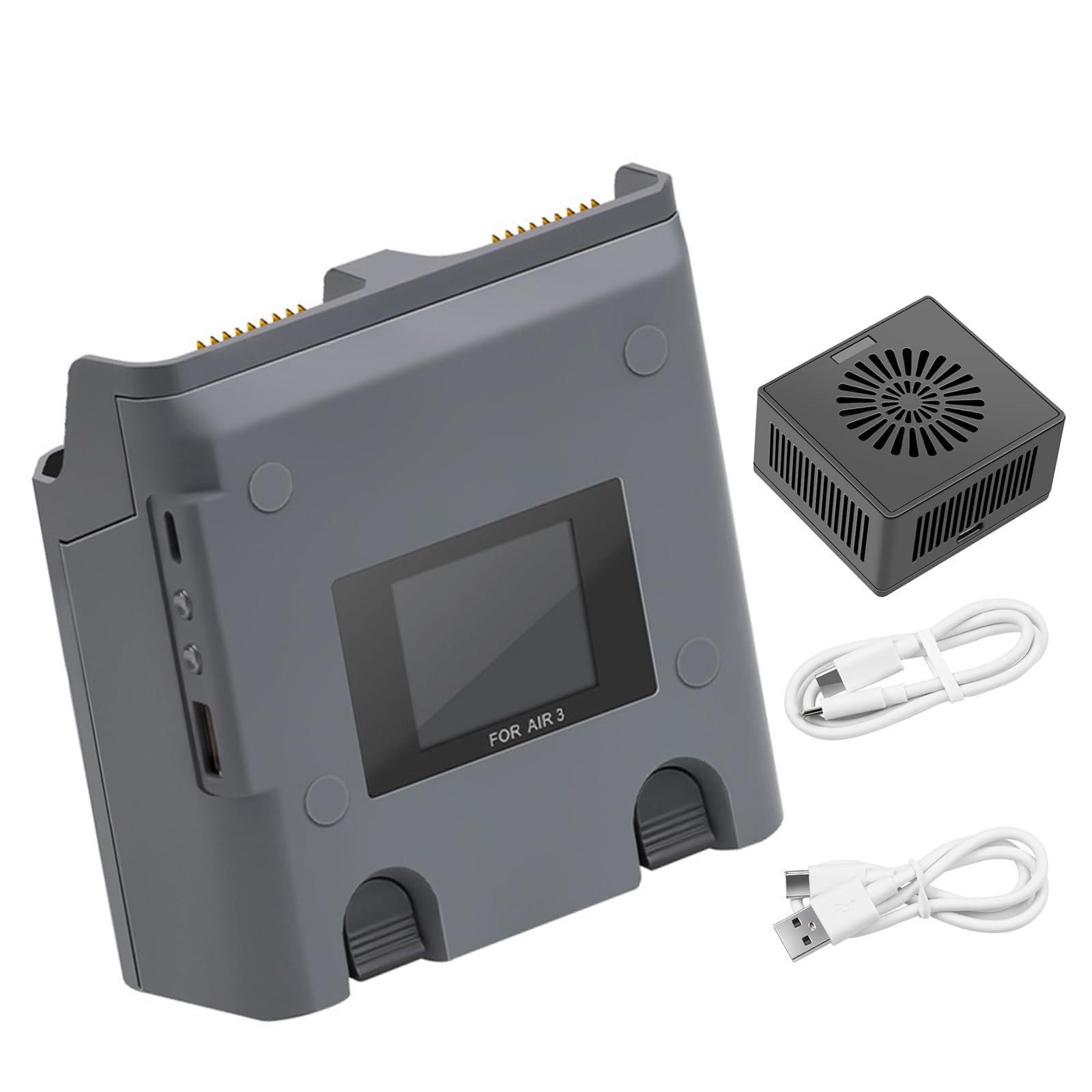 Hub szybkiego ładowania akumulatora do koncentratora ładowania Air 2 Slot 3 zasilanie bateryjne 5V-5A (prawie) USB 5V3A