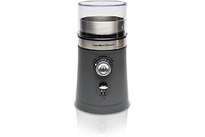 Hamilton Beach Electric Fine Coffee Grinder: Experience the Art of Precision Grinding