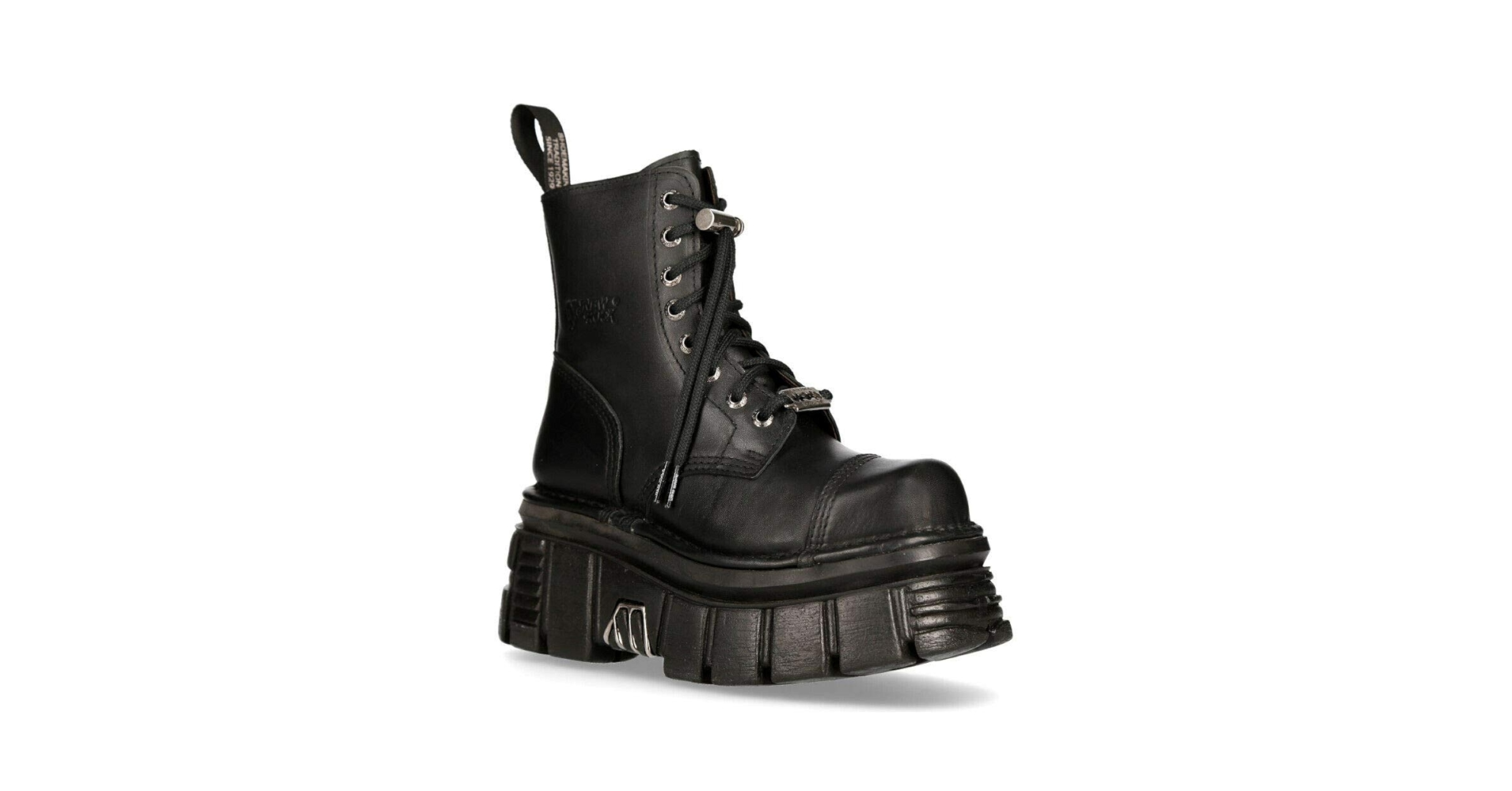 靴 new rock LLIC M-NEWMILI083-S36 Amazon.com | New Rock M-NEWMILI083-S21 Men's Metallic Combat Boots
