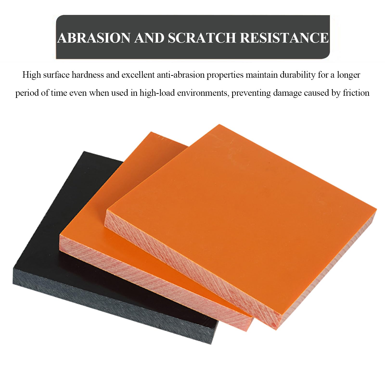 Panneau de résine phénolique en bakélite noire 200 × 200 × 8 mm - 200 × 200 × 30 mm, feuille isolante en bakélite adaptée aux installations électriques(200x200x25mm)