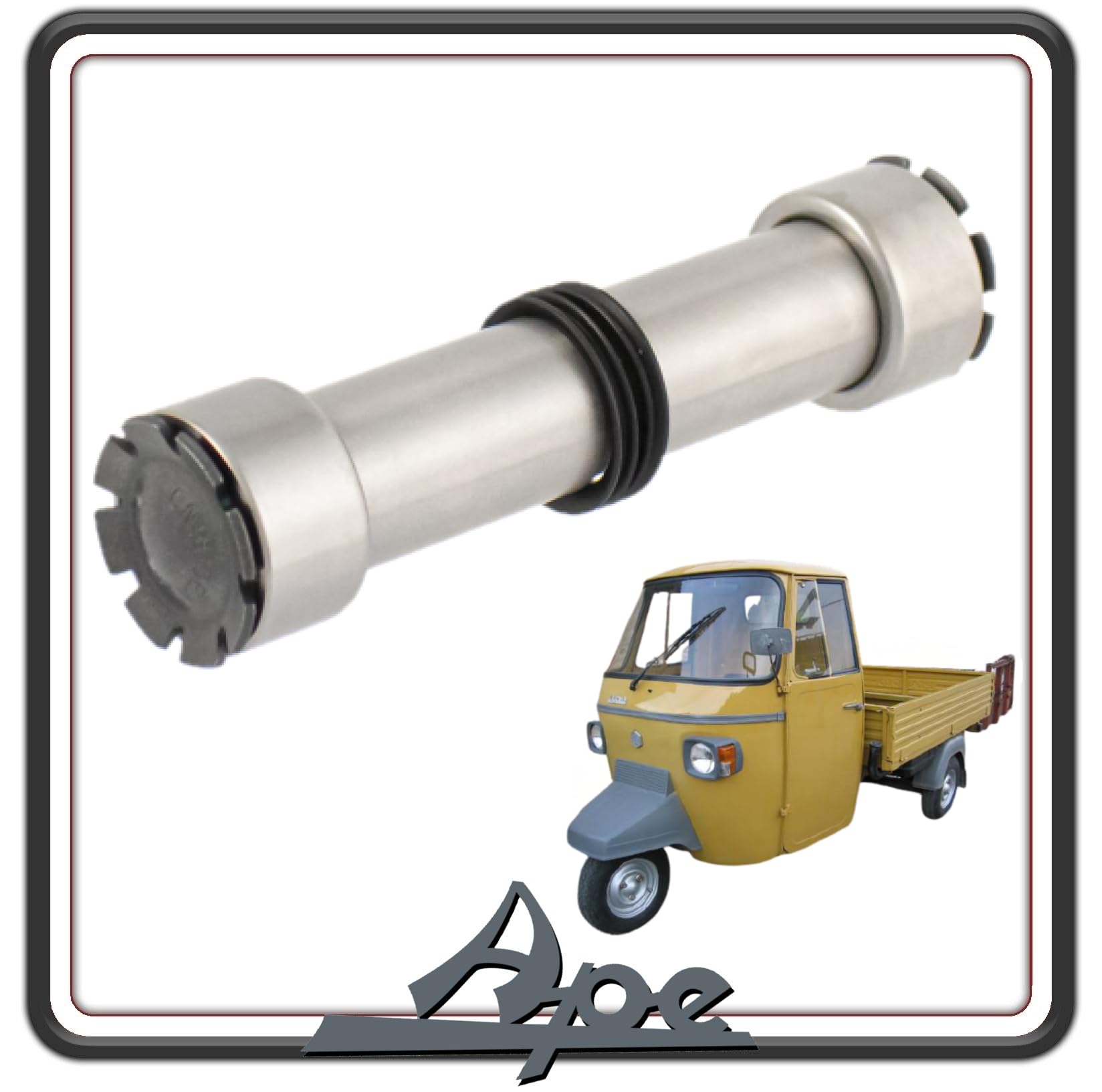 PERNO MOLLEGGIO FORCELLA FORCHETTA SOSPENSIONE ANTERIORE COMPLETO COMPATIBILE CON PIAGGIO APE MP 501 - APE 601