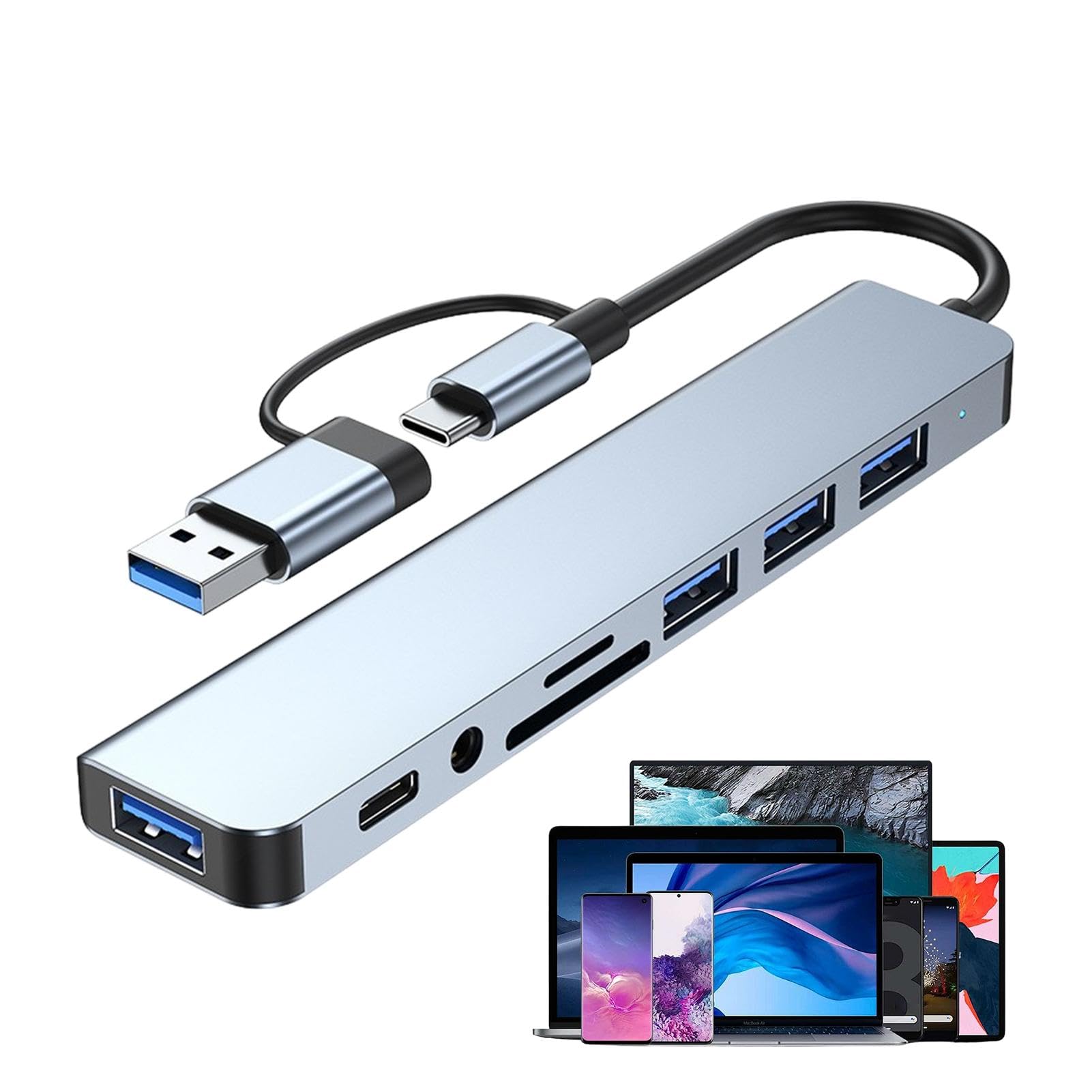 Amazon | USB タイプ C ドッキング ステーション、USBC ドック,ダブル