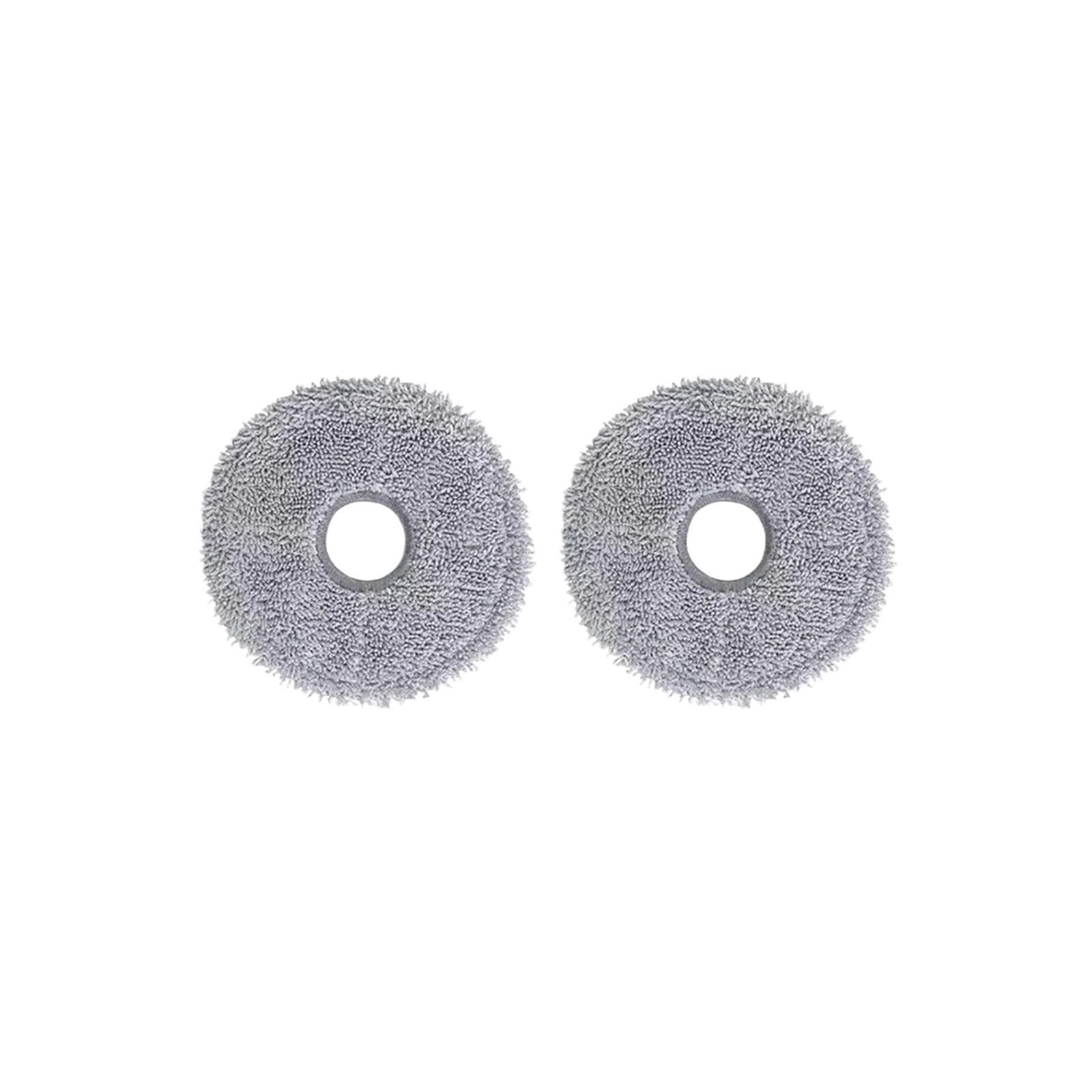 VIXWDRUTY Compatible For Xiaomi，X20 Max / D109GL / X20 Pro / D102GL /，Compatible For Omni，M30 / D102 Robot Vacuum Cleaner Spare Parts Mop Cloth Pad(2PCS)