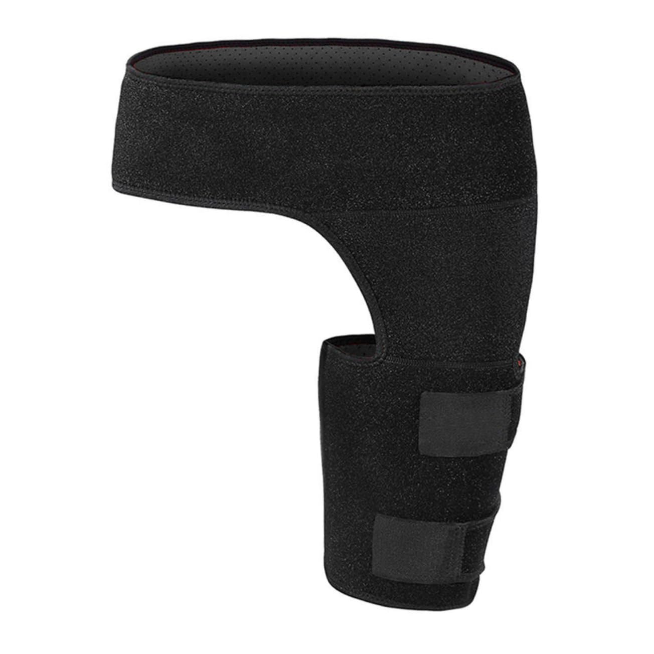 Beavorty Sports Hip Protector Leg Protector Protective Guard Adjustable Hip Belt Lightweight Black