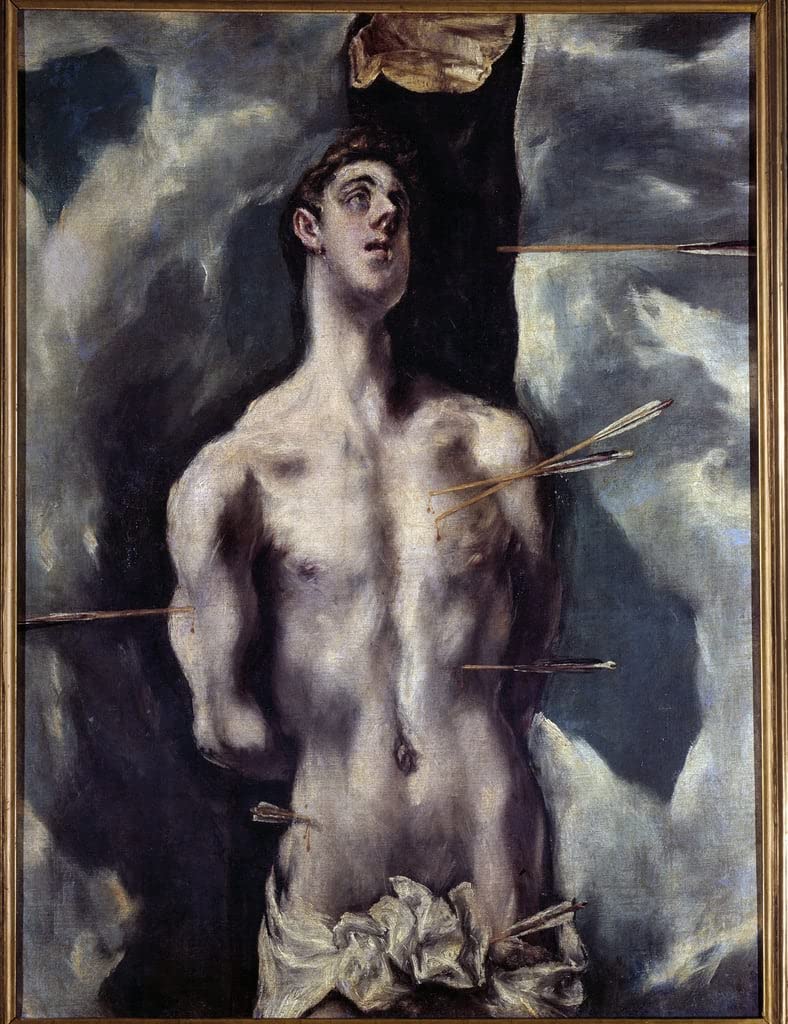 Lienzo de El Greco de 60x90cm con acabado premium para pared de salón 5