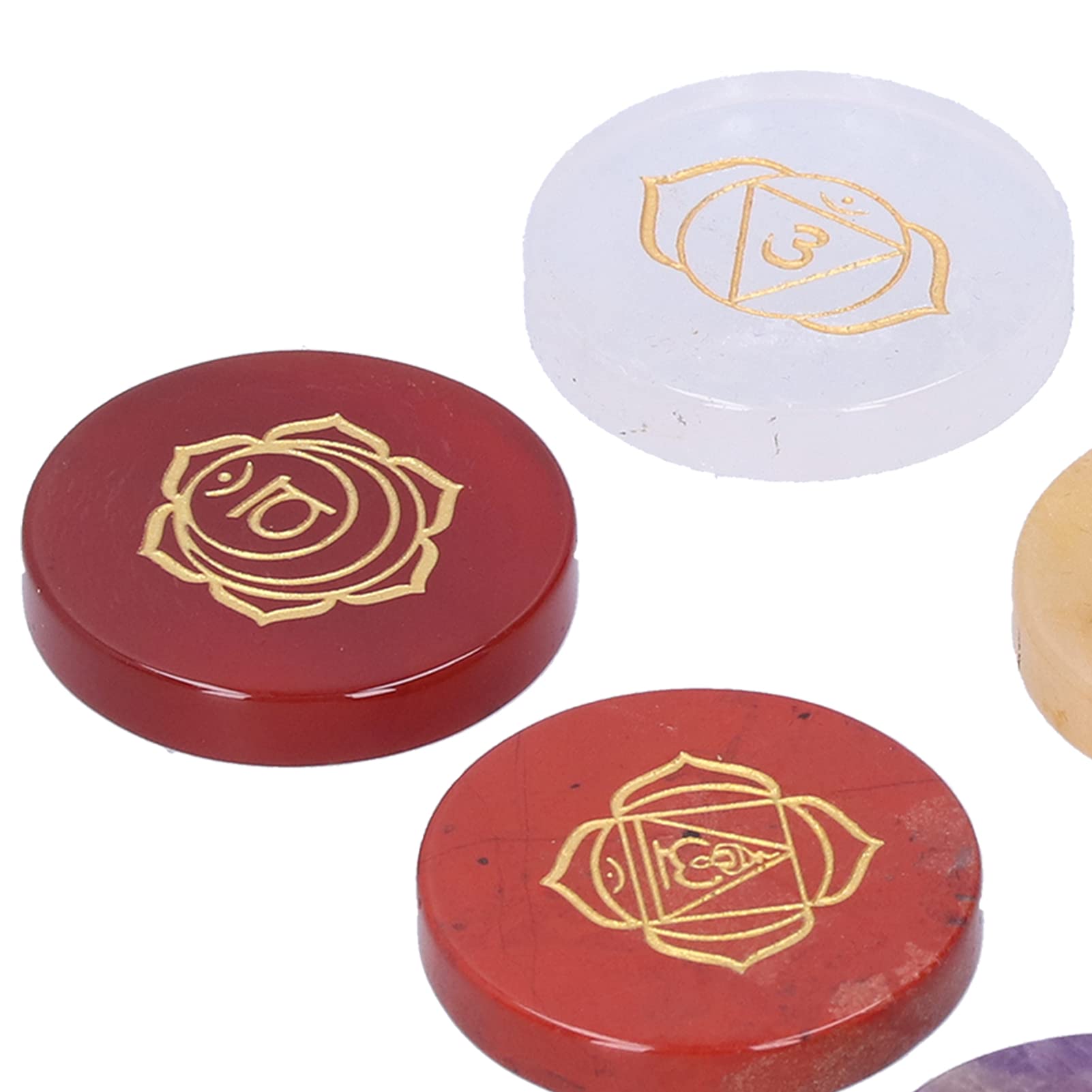 Chakra Set, Chakra Stones Natural Crystal Set Único Para Reiki Para Chakra Equilibrio, Piedras De Chakra De Cristal Curativo Natural Para Terapia De Cristal Para Meditación Para Curación