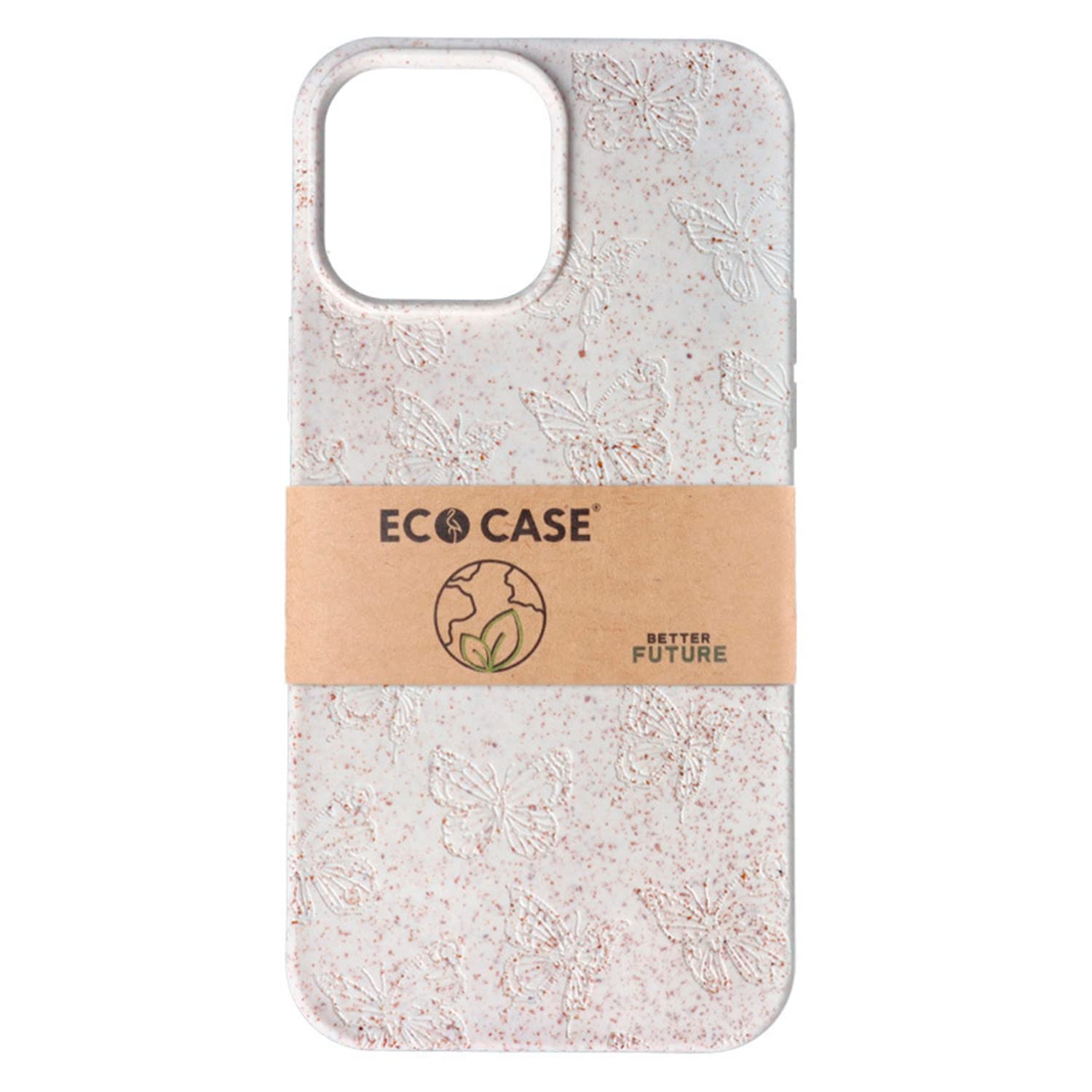 Custodia per iPhone 12 Pro Max Natural ECOCASE [MATERIALI DEGRADABILI][Packaging 100% Riciclabile]Cover protettiva [Protezione contro le