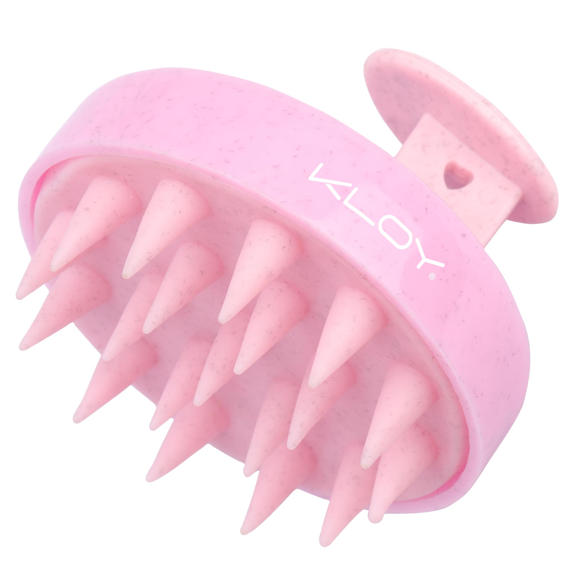 KLOY Round Hair Scalp Manual Massager Shampoo Hair Brush, Super Soft Bristles for Exfoliating, Anti-Dandruff (Texture Pink) (B0CW31G8L9) Amazon Price History, Amazon Price Tracker