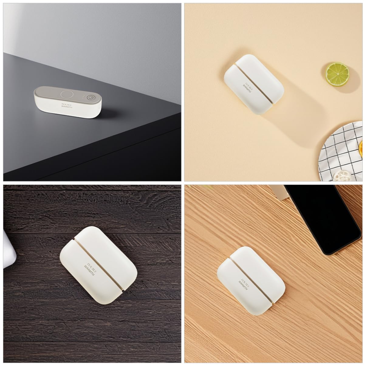 SHERCHPRY Scaldamani Portatili Elettrici Attacco Magnetico USB Riscaldamento Rapido e Calore Duraturo per Attività all Aperto come Caccia Escursionismo e Viaggi in Inverno