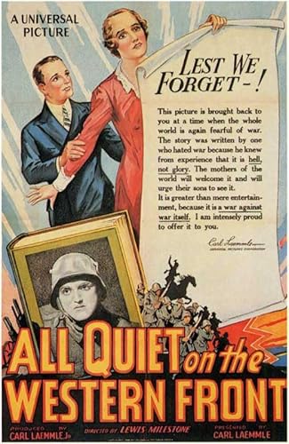 All Quiet on the Western Front Movie Poster Print (11 x 17)
