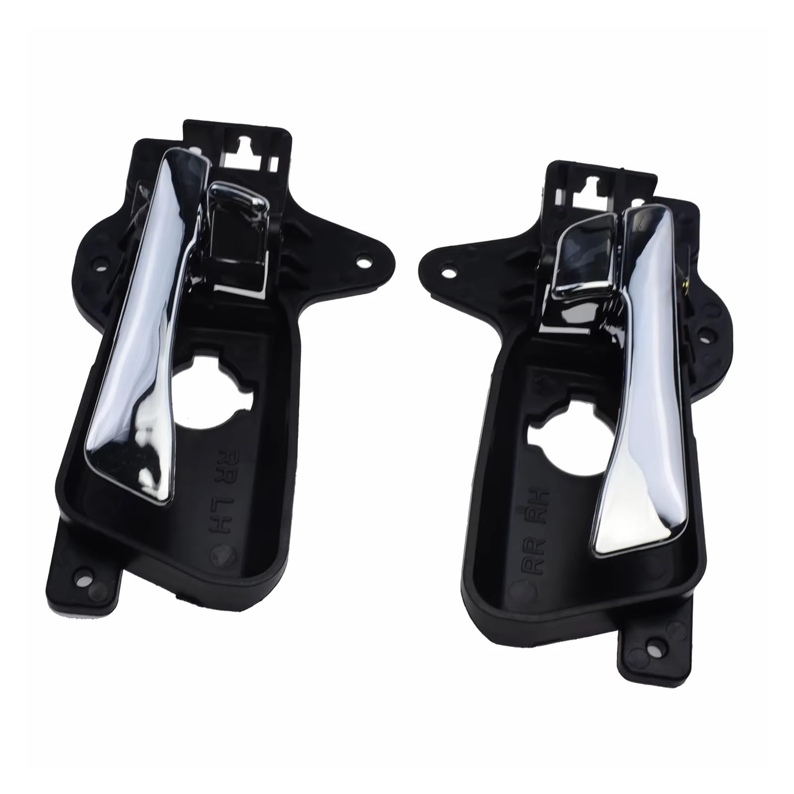 Lolhoikilm Rear Left Right Interior Inner Door Handle For Hyundai I20 I30 82610-2L010 826202L010 836102L010 836202L010 Chrome Front Inner Door Handle Handle Trim