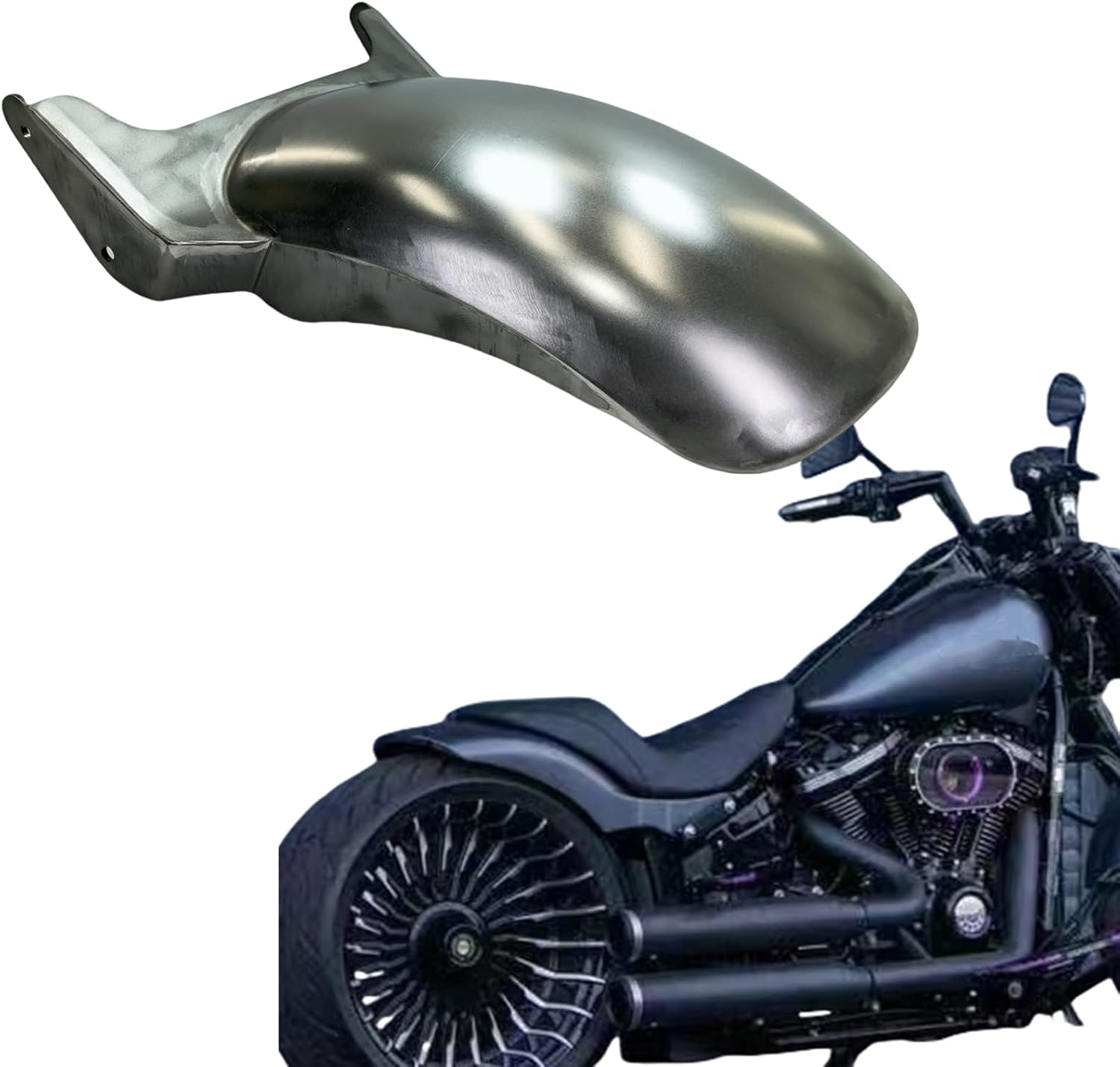 Motorcycle Rear Fender Mudguard for Harley Softail Street Bob Fxbb 2013-2017