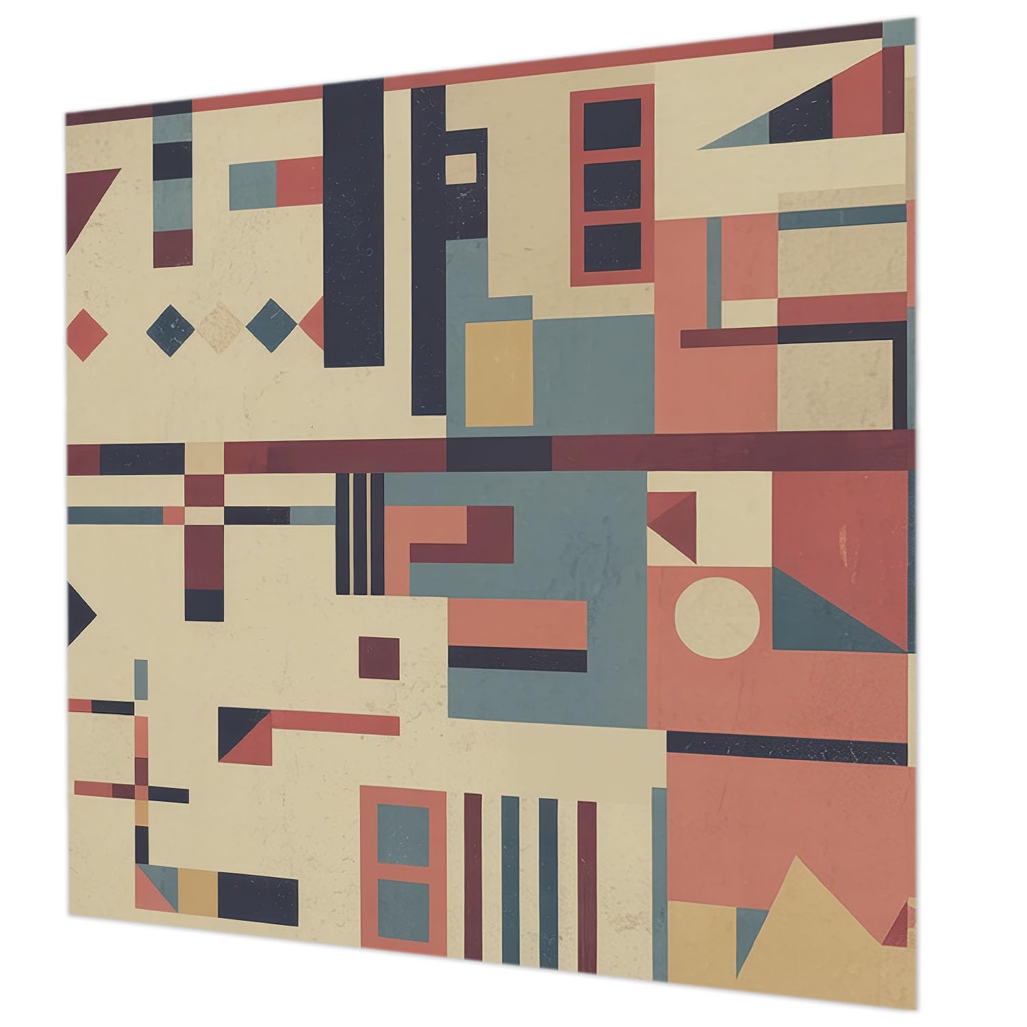 Papier peint intissé 250x250 cm Tulup avec colle incluse et motif de composition abstraite