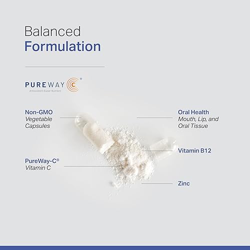 Miniatura 3 de Suplemento de L-lisina con vitamina B12 + C + zinc para la salud de los labios, la boca y los tejidos orales - Apoyo de bienestar mejorado - Sin