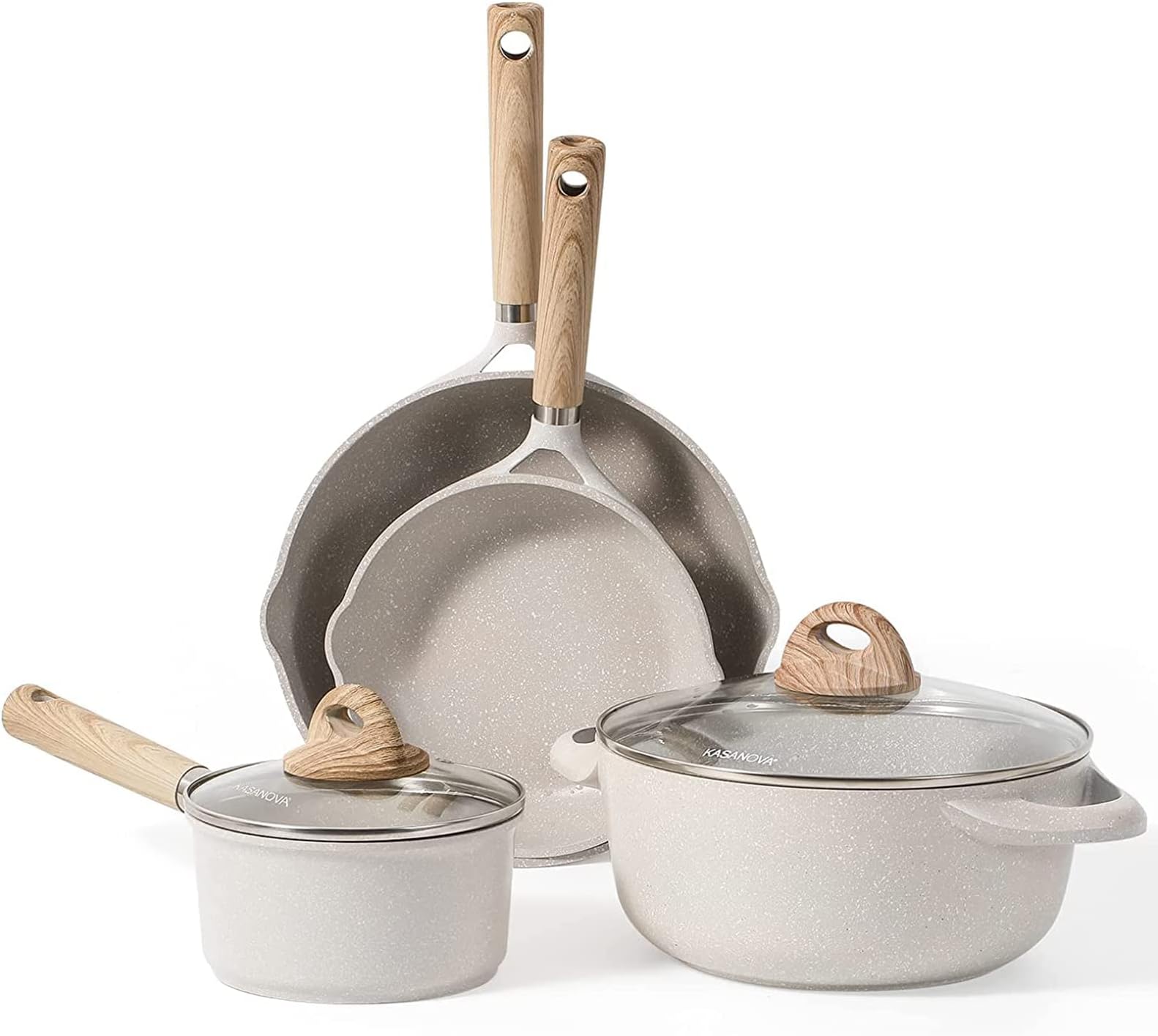 Joli Pot En Silicone Pour Friteuse À Air 2-3 Pièces Avec Poignée Revêtement Antiadhésif Pour