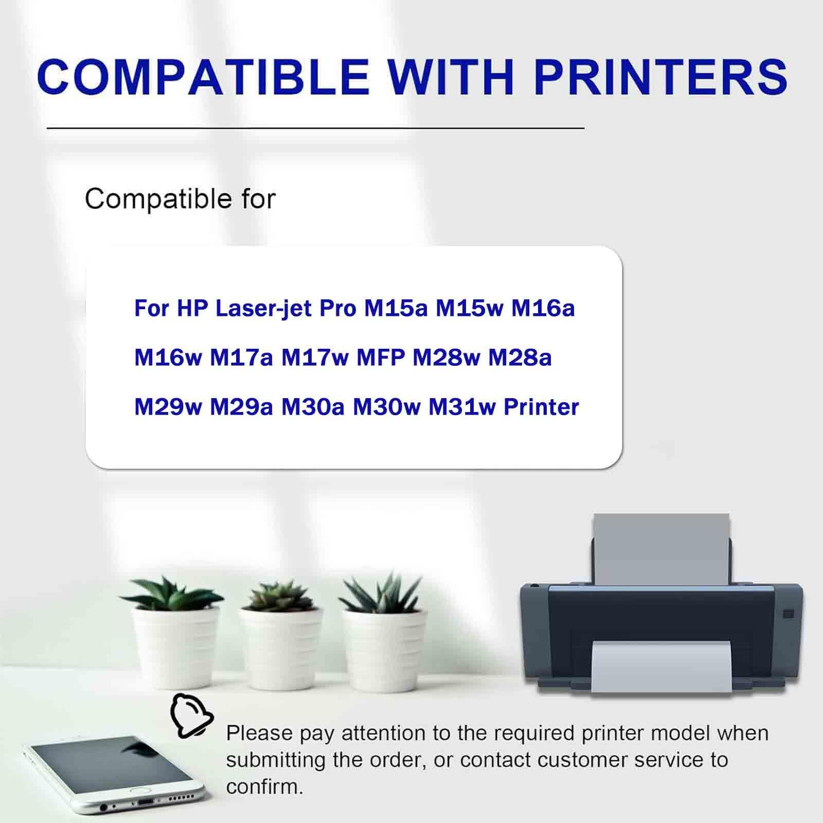 Cartuccia Toner Nero M14-M17 con Chip, Compatibile con stampanti