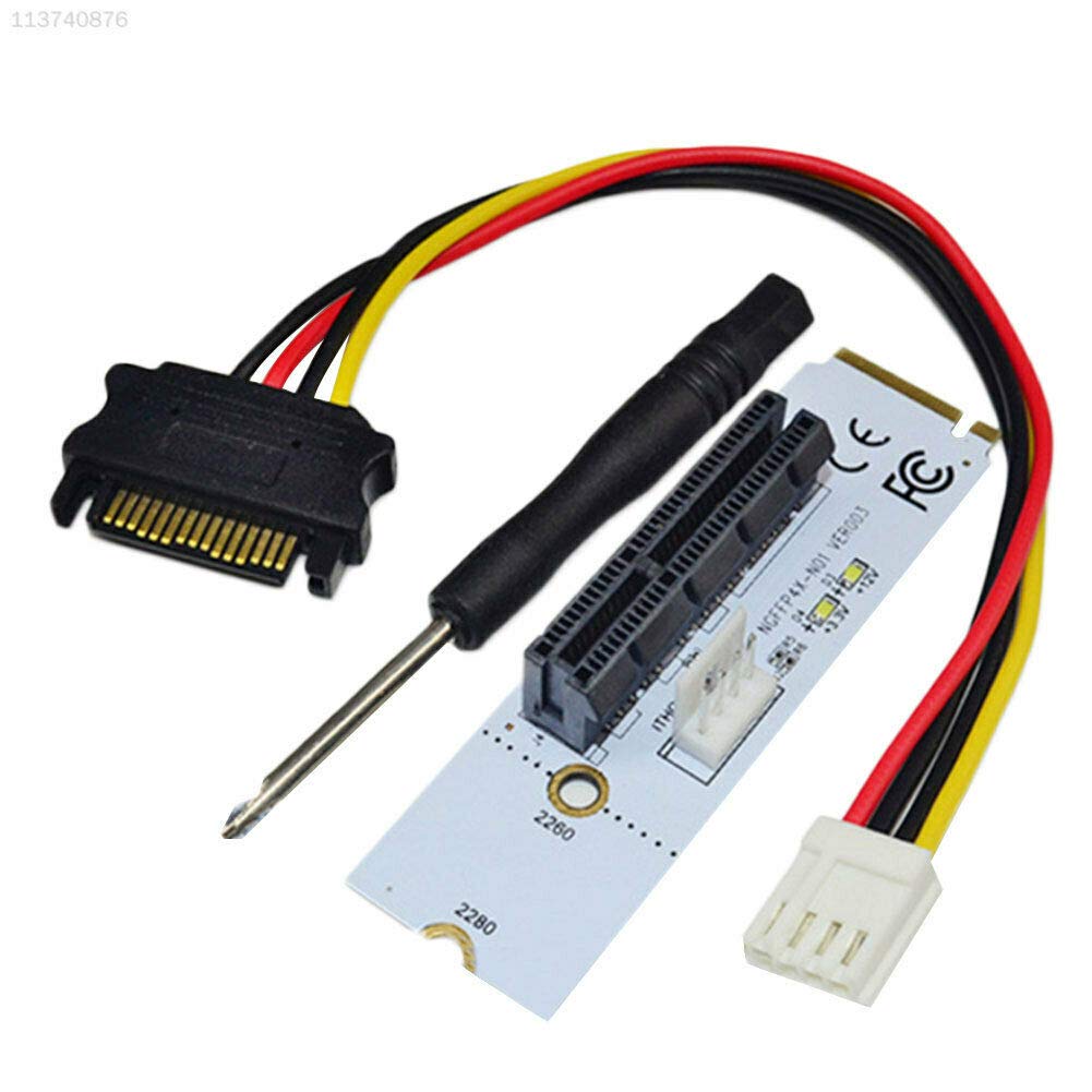 ELECTROPRIME DF29 White Mining Adapter to Graphics Card Slot Adapter