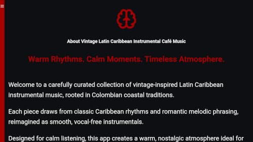 Musique instrumentale latine caribéenne vintage pour café – vue 5