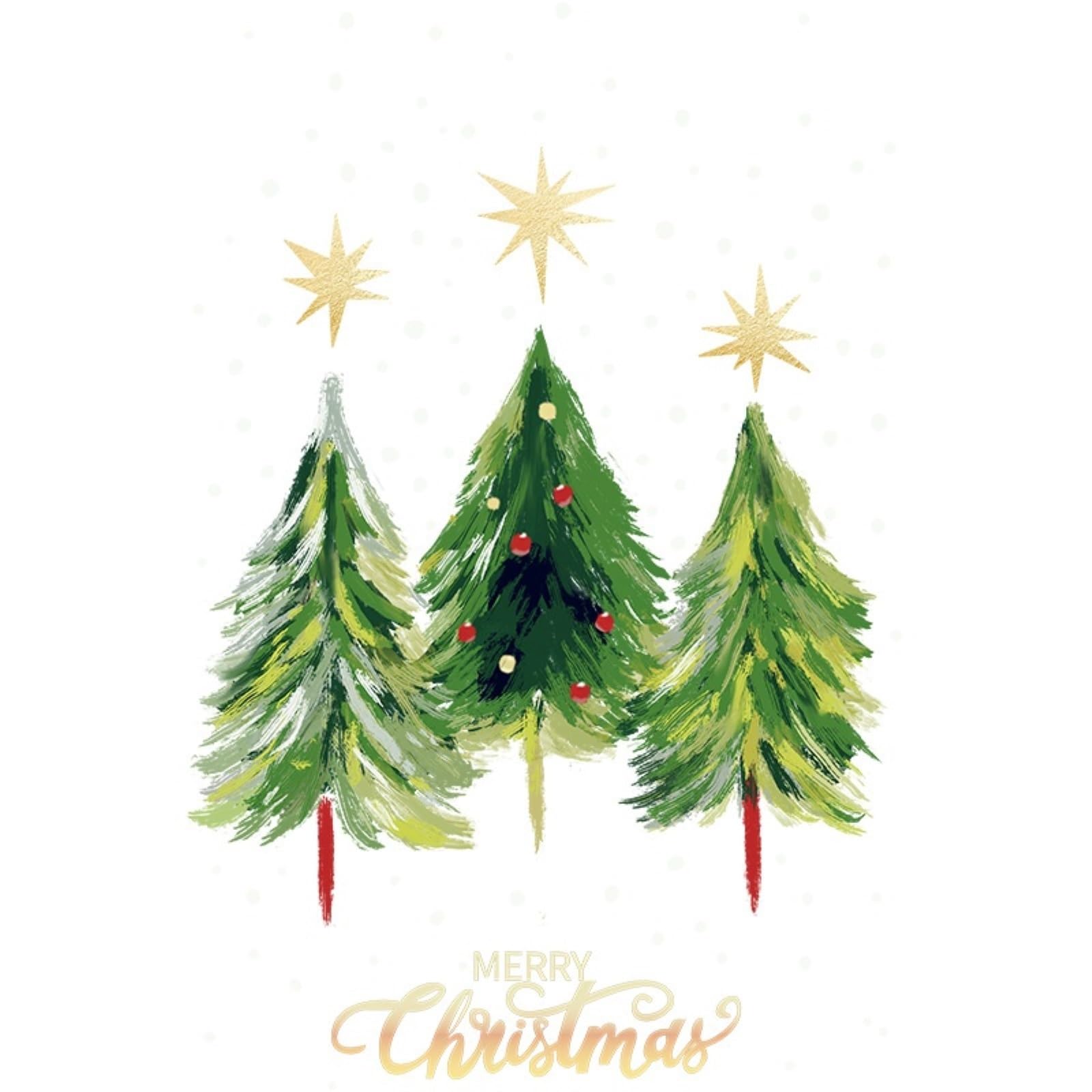 Adesivi for finestre con Albero di Natale, Adesivi statici for finestre di Natale Extra Large, Adesivi Fai da Te for Porte e finestre(L)