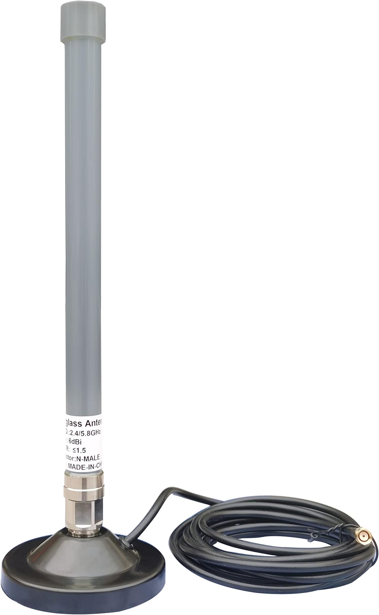 WiFi Antenna Dual Band 2.4GHz 5.8GHz 10 DBI RP-SMA Router For PCI-E - Foto 2