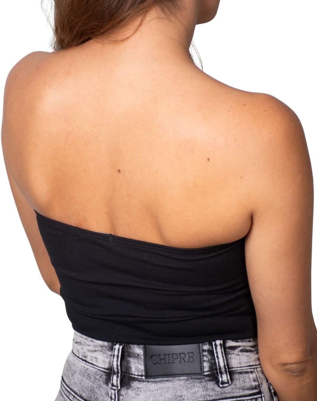 Women´s Cotton Tube Top Strapless Top Bandeau Top Black Tube Top White Tube Top Sleeveless Top - Image 5
