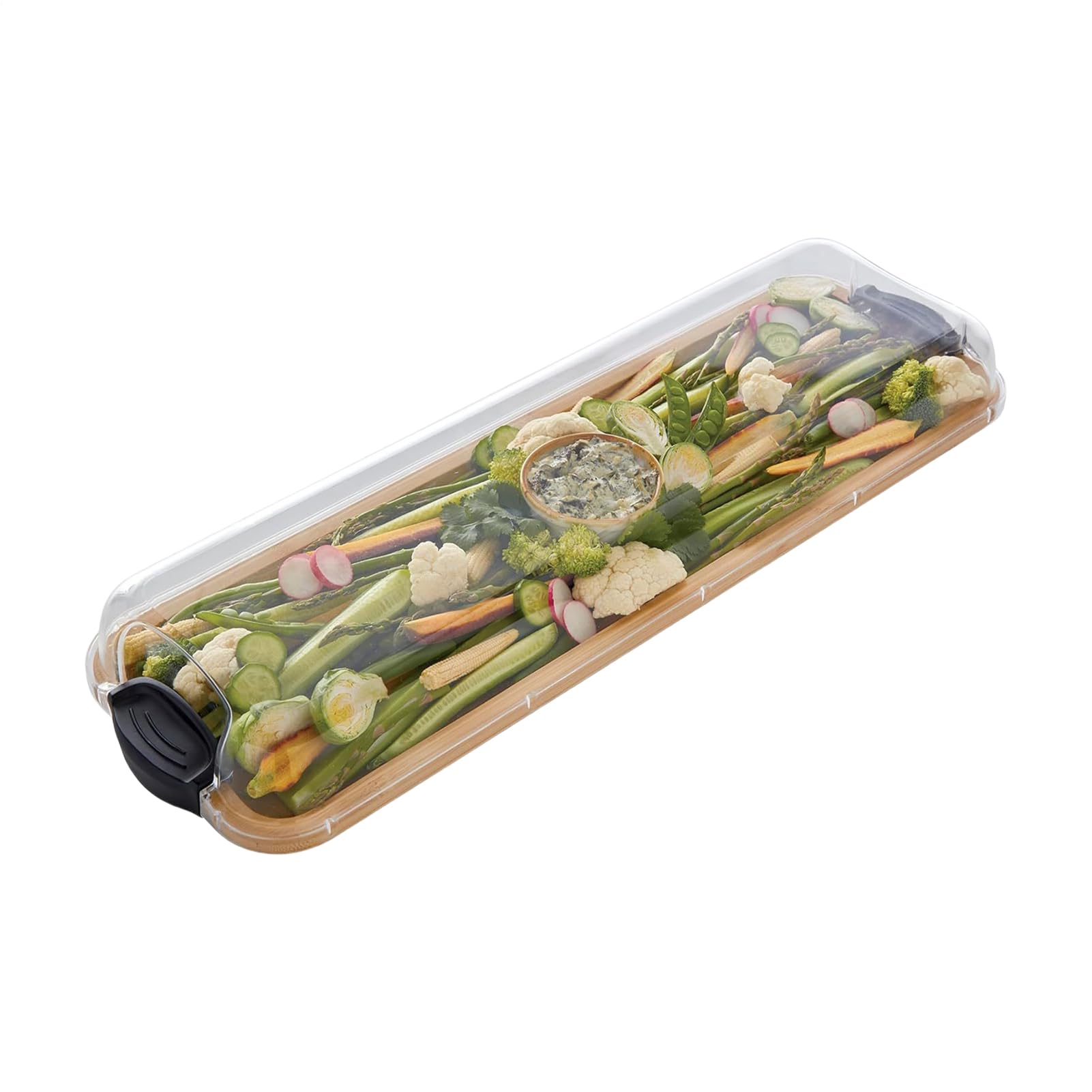 Planche à fromage, assiette rectangulaire en bois, planche de service portable avec couvercle, plateau à goûter pour fête, Noël, restaurant, pique-nique, vacances, piscine, cuisine, camping