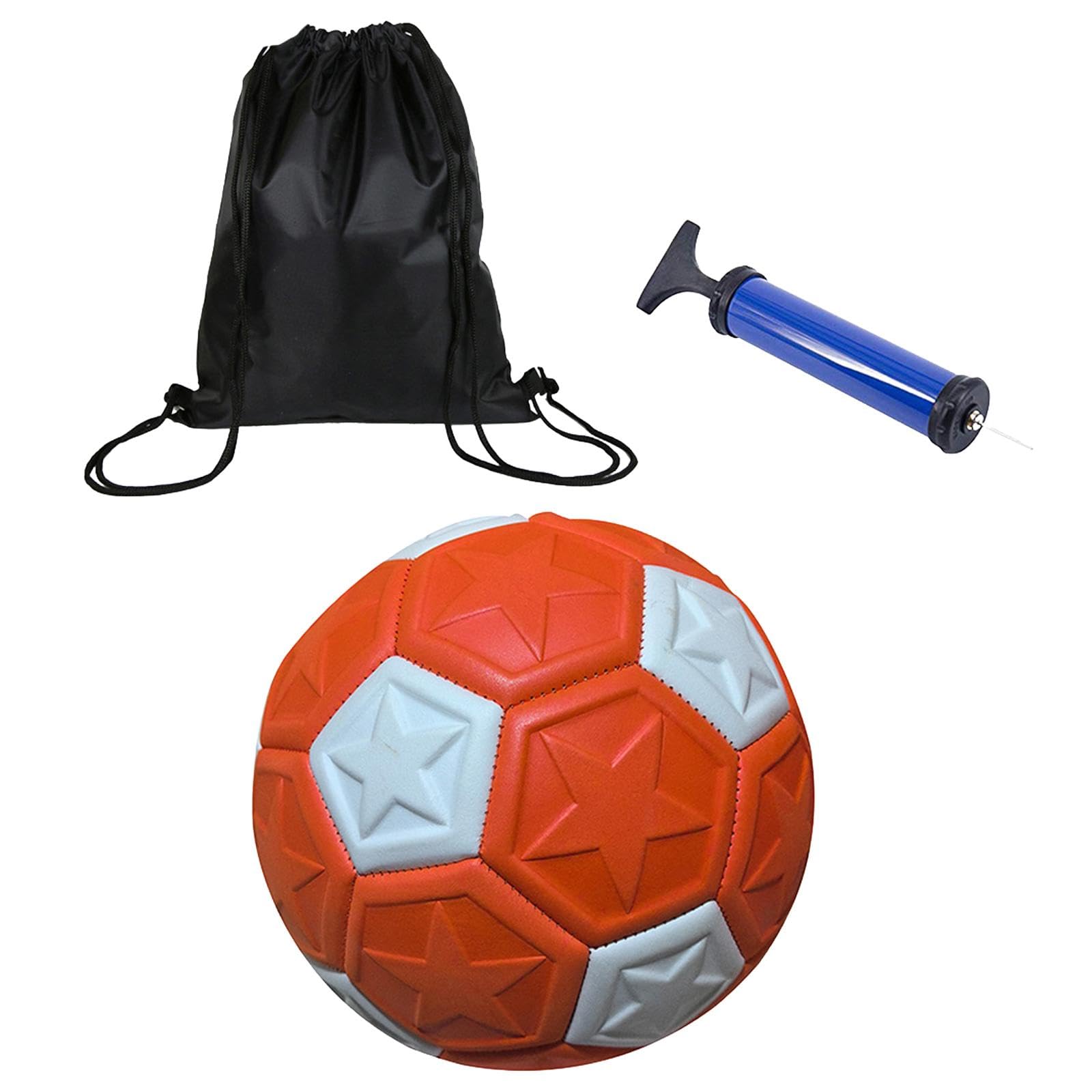 Balón de Fútbol Entrenamiento Infantil Balón Deportivo Fútbol Sala Material PU Resistente Adecuado para Niños Niñas