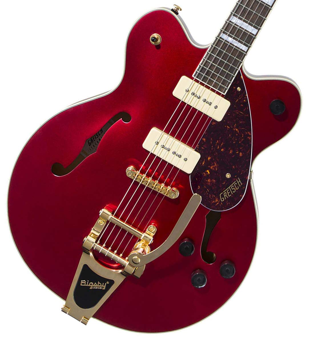 Amazon | G2622TG-P90 With Bigsby Candy Apple Red | エレキギター