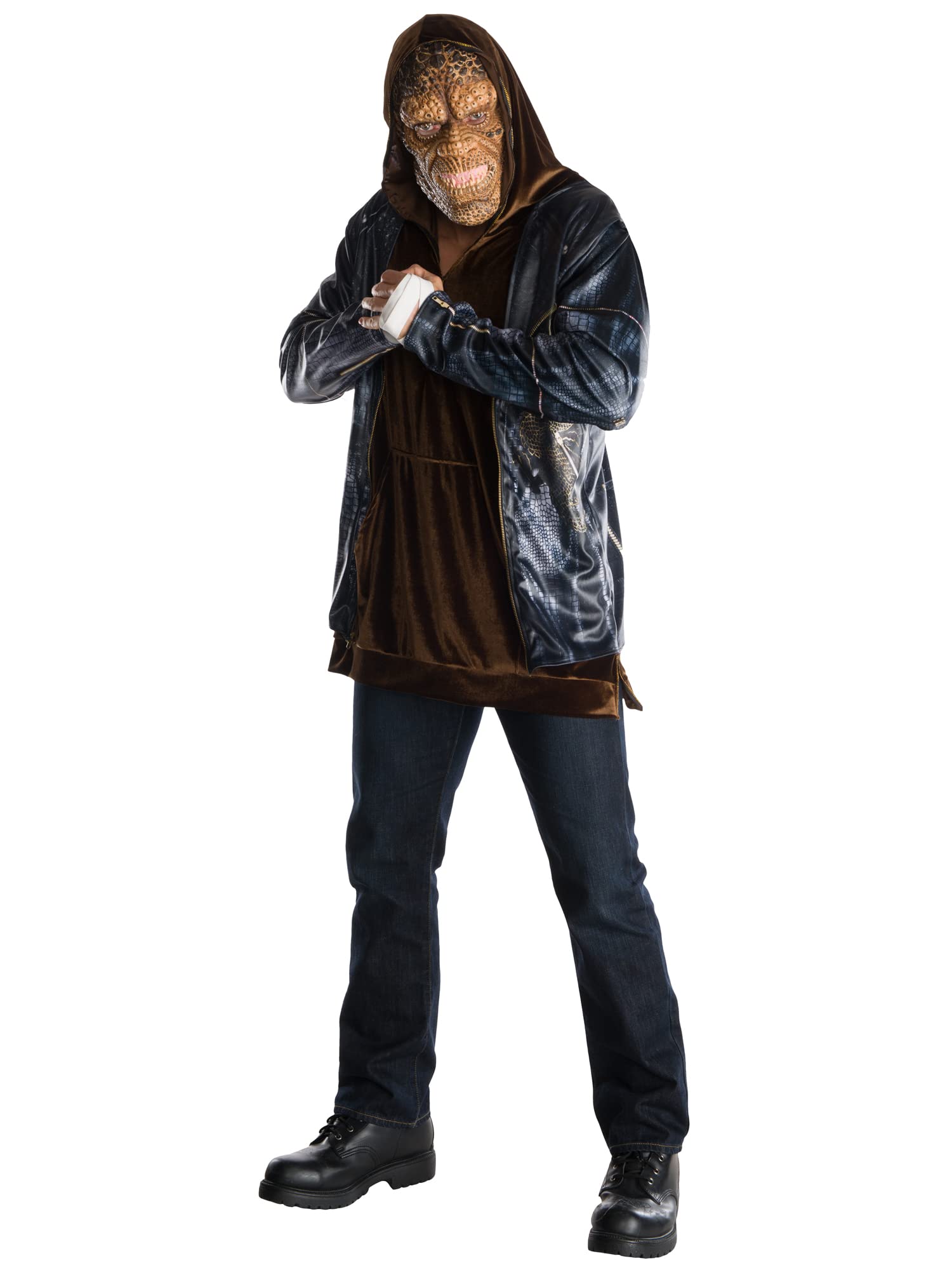 Rubie's Official DC Comics Suicide Squad, Killer Croc Adult Deluxe Costume Kit, Mens Fancy Dress