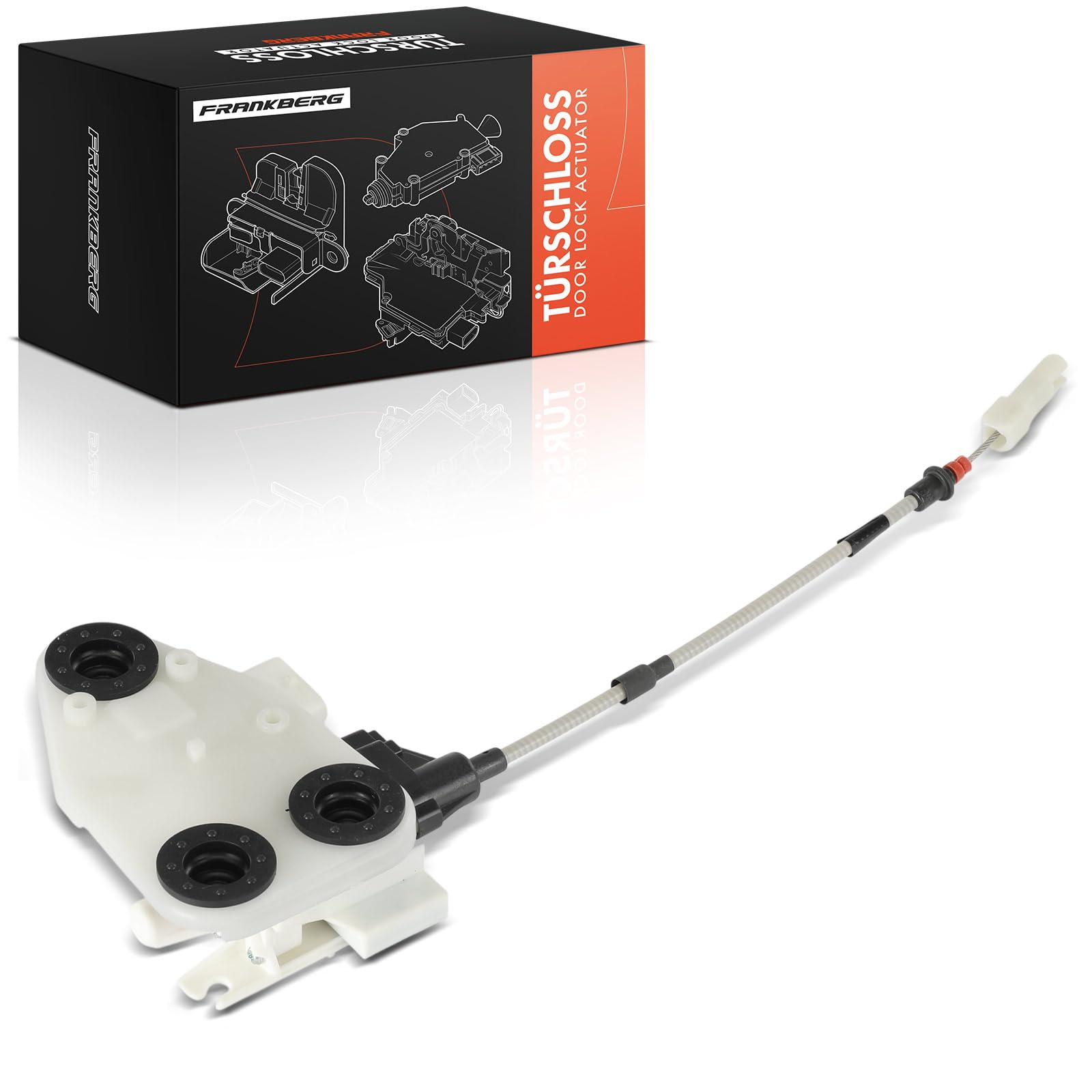 Frankberg Serratura per portiera posteriore destra 6 perni 51227474646 | Compatibile con: X6 F96 G06
