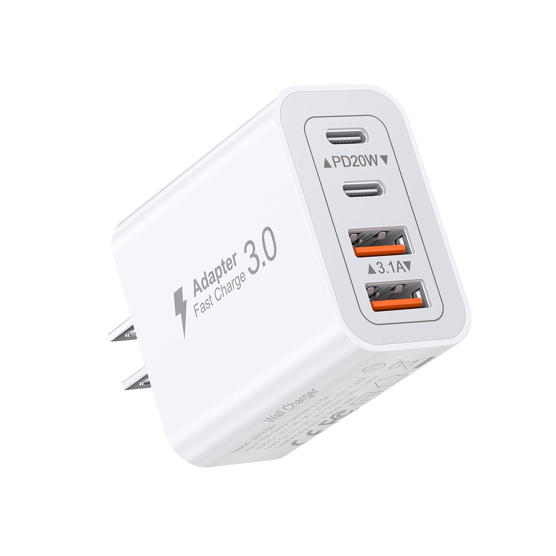 合計40W 急速充電器 USB コンセント Type-C 充電器 ACアダプター…