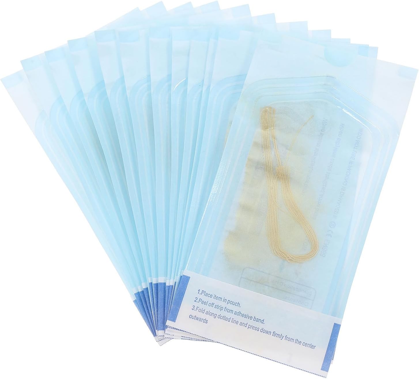 20 Bags Collagen Skin Threads: Women Face Beauty Tools Face Lifting Supply – Wrinkle Reducing Supply For Forehead Neck Tightening