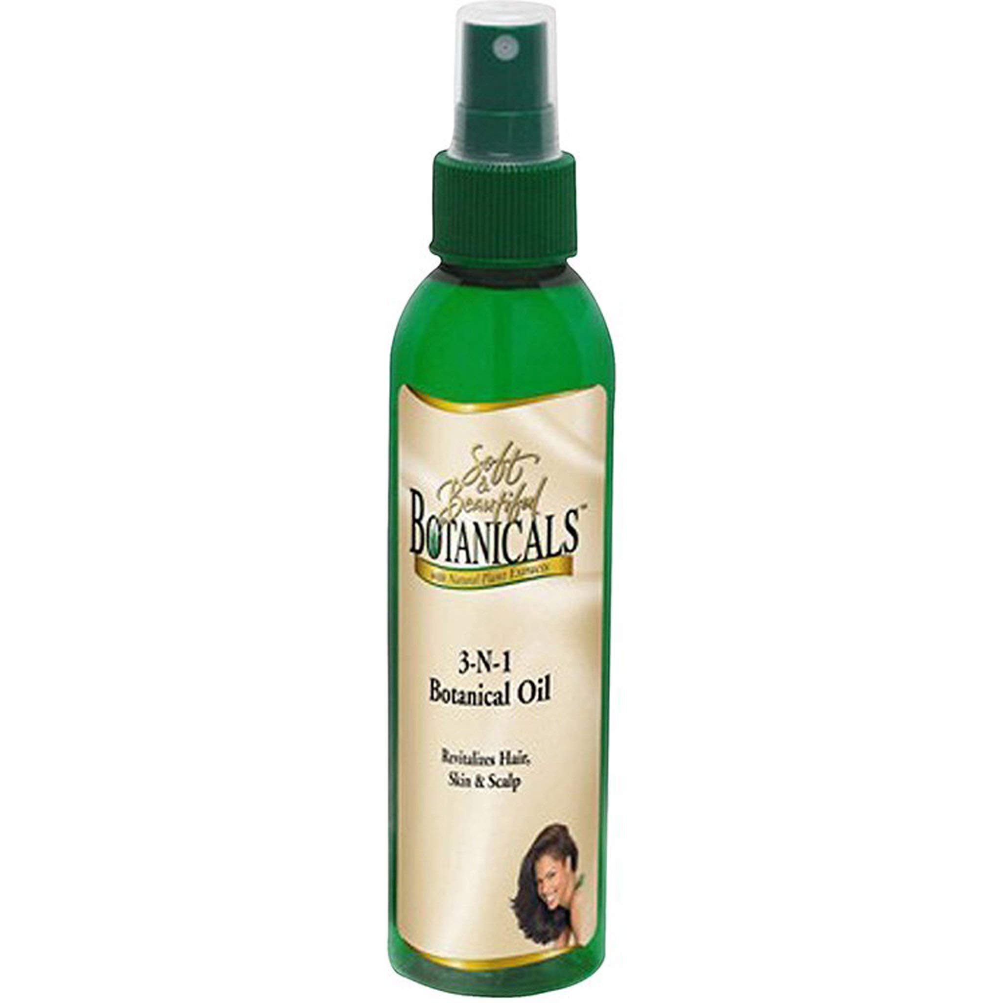 Soft & Beautiful Botanicals 3 in 1 Botanicals Oil 6oz