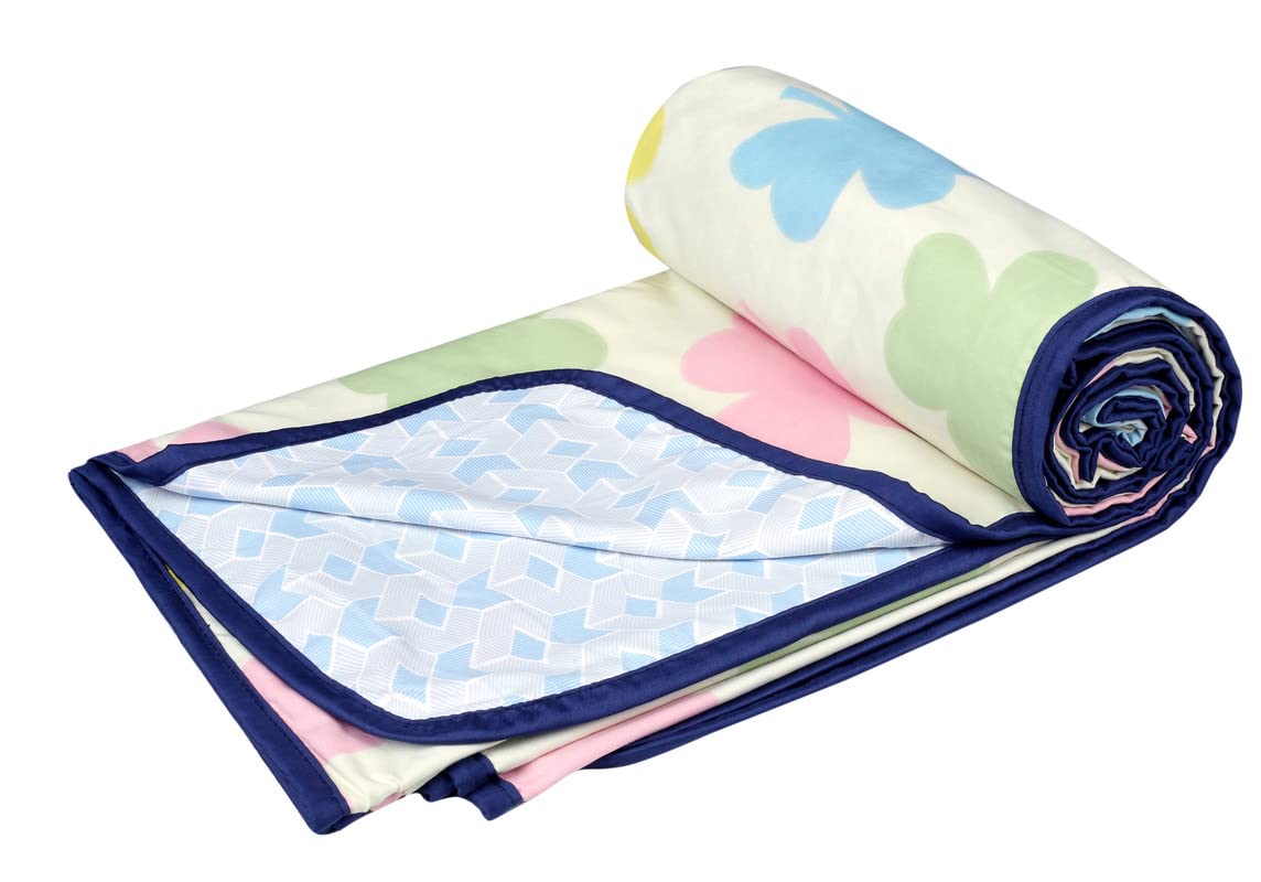 BSB HOME Pure Cotton 120 GSM Reversible Soft Light Weight Printed Single Bed Blanket/AC Dohar/Summer/Skin Friendly Dohar-220 x 152 cm- Pista Pink (B0C4YK2C9R) Amazon Price History, Amazon Price Tracker