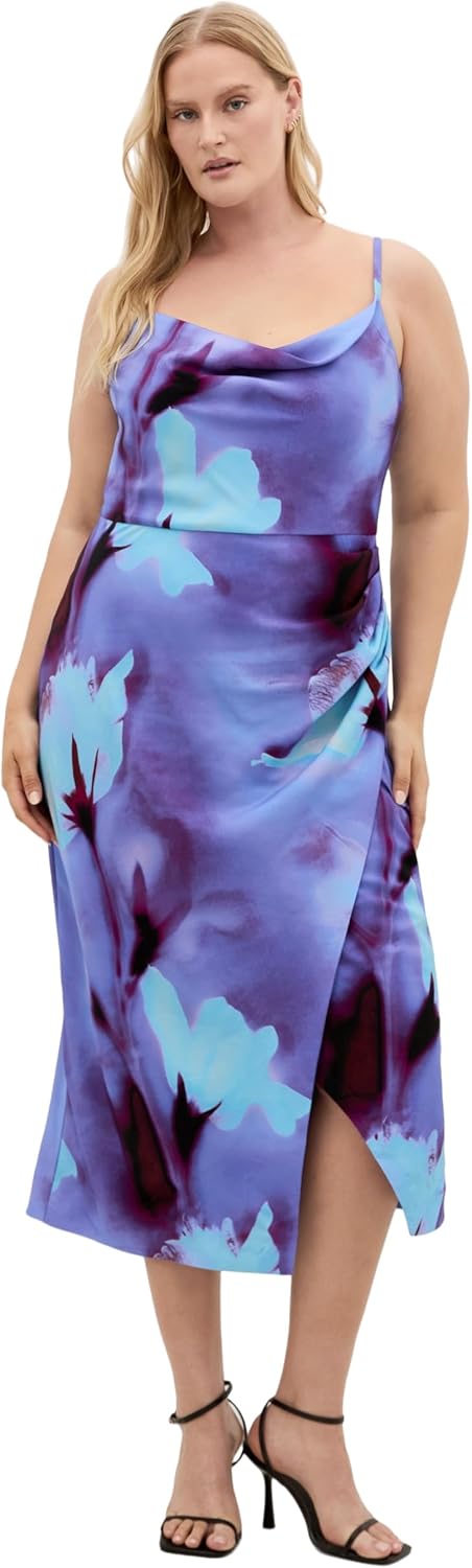 City Chic Plus Size Dress - Mariana Print Midi