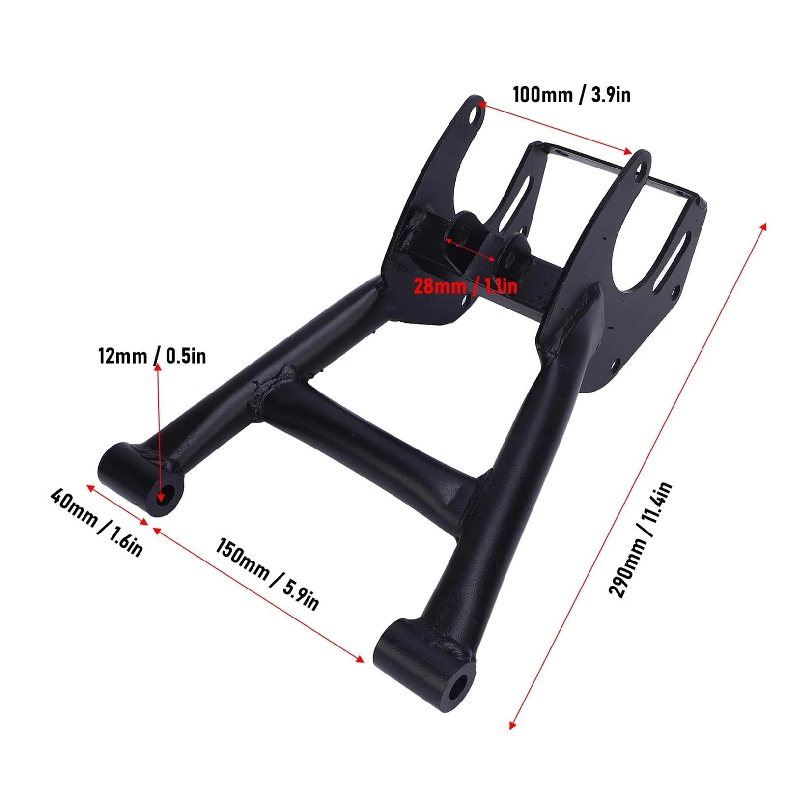 szpule motocykla wahacz Pasuje Do 50cc 70cc 90cc 110cc 125cc Z Oponami 6in 7in ATV Quad 4 Wheel Motor Tylny Widelec Wahacz Stalowy Stop Widelec Ramiona Szpule
