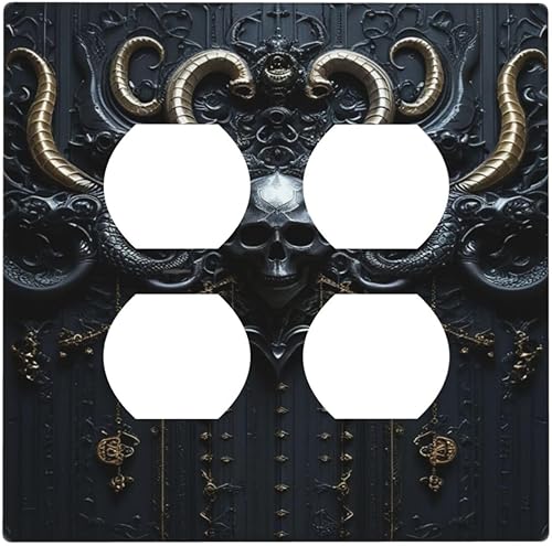 Miniatura 80 de Cubiertas Decorativas para Tomacorrientes Boho Floral Beige Flor y Hoja Botánico 1 Gang Interruptor de Luz Dúplex Placa Cubierta Placas de Boho