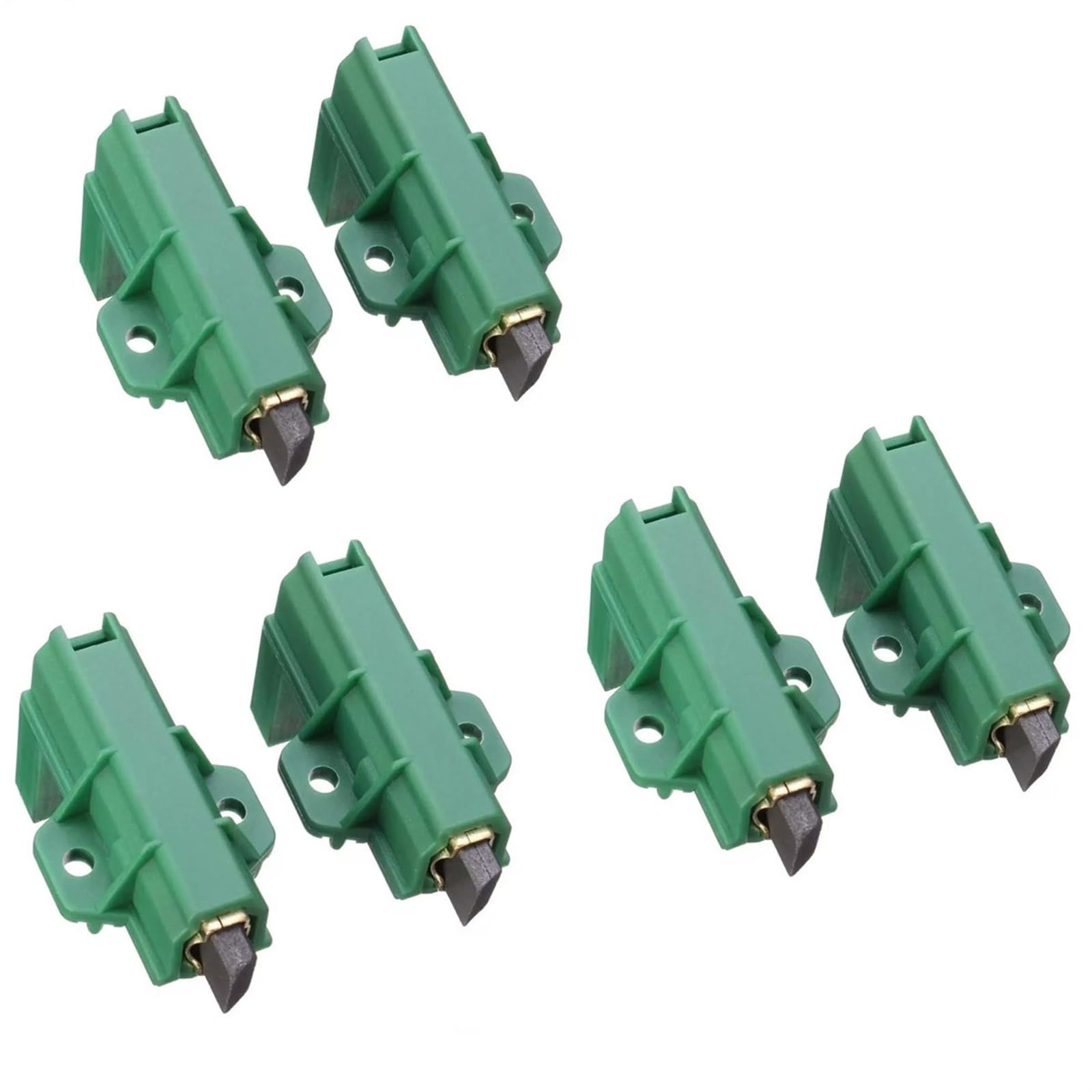 Brosse/support de charbon for Machine à laver, Compatible avec Beko WME8227W WME7247W WM5140S, 2/6 pièces(6PCS)
