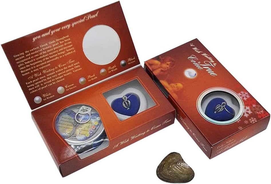 Love Wish DIY Pearl Necklace Gift Set - Fashion Creations Kit with Pendant, Durable for Women & Girls