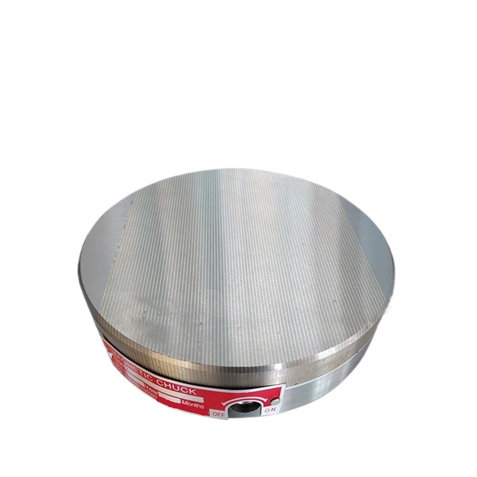 Innen- und Außenrundschleifen Magnettisch Runddrehmaschine Magnet Rund Permanent Magnetspannplatte Rundscheibe(160MM)