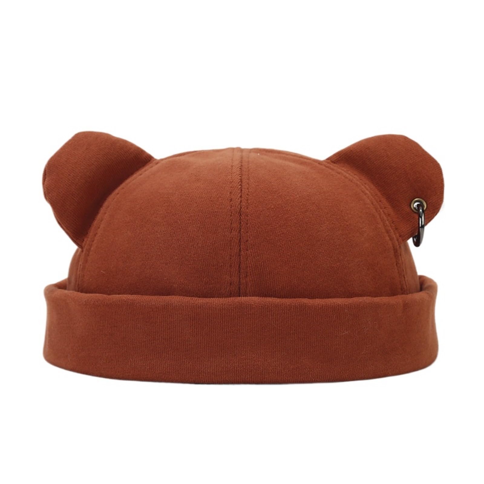 FANPOIWinter Beanie Hats For Women Men Warm Thickened Cap Unisex Street Fashion Bear Ear Hip Hop Street Fashion