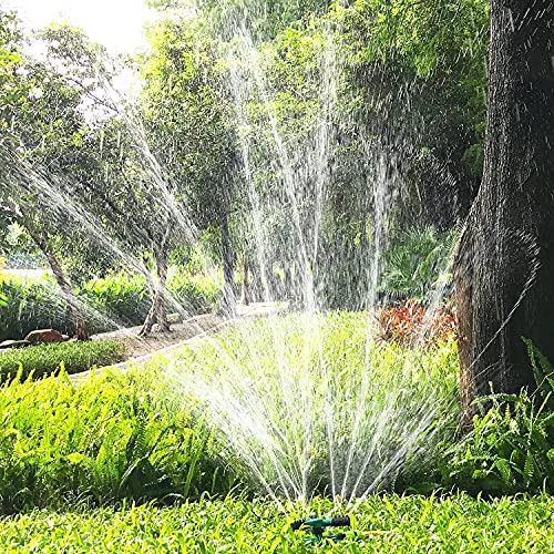 Image of ADA Automatic Garden Sprinkler 360 Rotating Adjustable Water Sprinkler, Multipurpose Yard Sprinklers for Plant Irrigation
