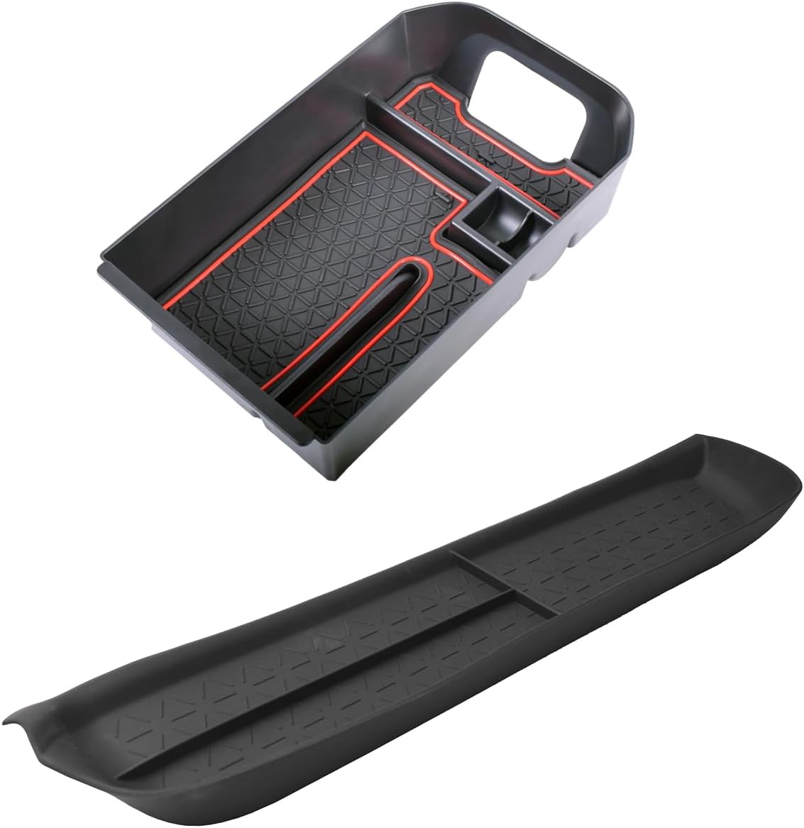 Glove Box Organizer and Center Console Organizer Compatible with Toyota RAV4 2024 2023 2022 2021 2020 2019 Accessories